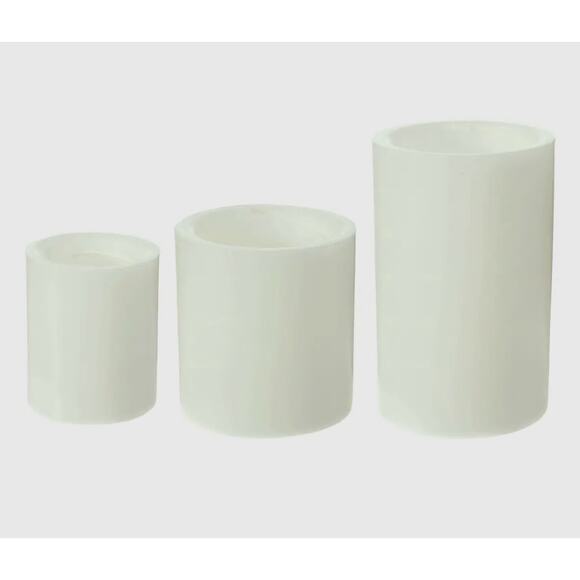 Spiral Light Candle Hyacinth & Lily 3X3 Round 20hr Burn -Brand New Small - Picture 2 of 8